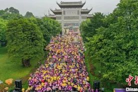奔跑在春天里！2000名选手在广州“绿心”活力开跑图片