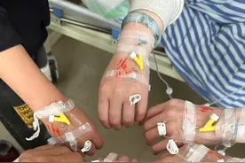 一家6口扫墓后采野菜吃中毒，当事人：将化儿草当血皮菜，已经洗胃，但浑身虚弱没力气图片