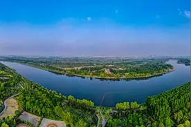 大运河森林公园里踏青骑行，享受一顿地中海大餐图片