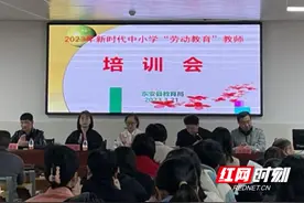 东安开展2023年劳动教育和心理健康教育骨干教师培训图片