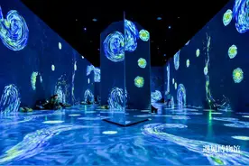 “遇见梵高 沉浸光影艺术展”中国首展：在声、光、影中探索天才艺术家的内心世界图片
