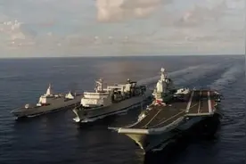 专家：山东舰首次远海训练顺理成章 有利于锤炼航母编队的实战能力图片