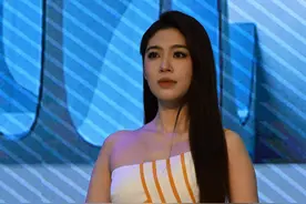 齐鲁国际车展美女车模如云！端庄优雅与名车相得益彰图片