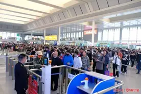 今年一季度，广西铁路客货运输双双“飘红”图片
