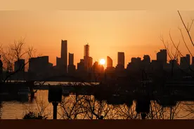 组图丨走，去小麦岛看日落图片