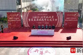 以花为媒，连云港赣榆石桥第五届桃花节昨天开幕图片