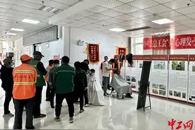 河南中牟：工会贴心送关爱 免费理发暖人心图片