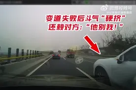 男子变道超车失败竟斗气“硬挤”，酿事故后反赖对方：“他别我！”图片