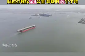 真正的大件来了！全球最长分离塔抵达山东图片