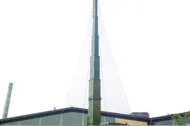 环球时报记者探馆首钢会展中心，在世界雷达展看“长颈鹿”“钢铁侠”图片