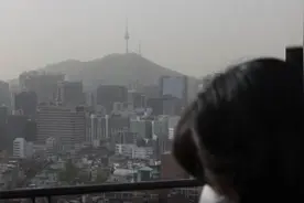 韩媒又炒作“沙尘暴起源于中国”图片