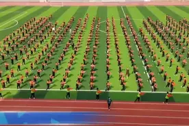 青春课间操 活力满校园 快来看看莲花中学的“跳操”图片