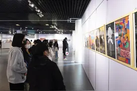 天津港保税区文化中心举办“新时代新影像”以美育人——国风动漫展图片