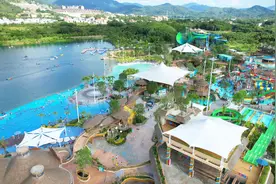 拥有国内最长的水上过山车！广州森林海嬉水乐园月底开园图片