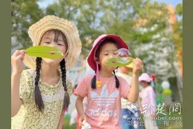 和春天“约会”，薛峰幼儿园开展春游踏青活动图片