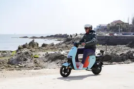 谁说青岛不适合骑车，九号电动车在青岛骑行无压力图片