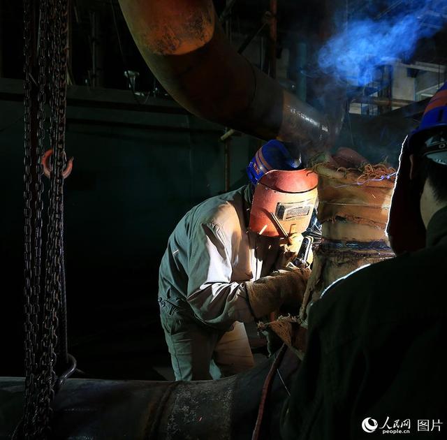 江苏射阳火电厂五期工程加紧建设中