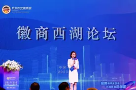 抢抓长三角协同发展新机遇 ，首届徽商西湖论坛举办图片
