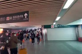 上海火车站换乘地铁“直联通道”何时能开？相关部门：近期有望恢复图片