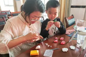 亲子创意黏土手工感受魅力二十四节气之谷雨图片