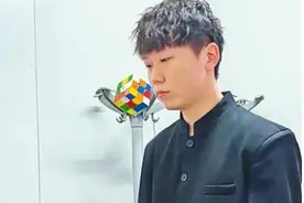 商洛小伙玩魔方打破吉尼斯世界纪录，成功背后有这样的故事……图片