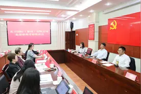 东方国际（集团）有限公司到楚考察座谈图片