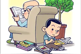 （图表·漫画）［世界读书日］与书为友图片