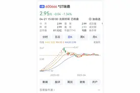 6080万股*ST瑞德4558万元司法拍卖 系原西南药业股票图片
