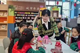 共迎世界读书日，济宁市图书馆《我爱读课文》走进运河书屋图片