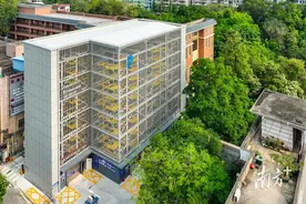 楼高9层！石龙这个升降类全自动立体停车场即将启用图片