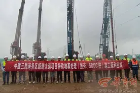 西安国际港务区旅游大道建设有了新进展图片