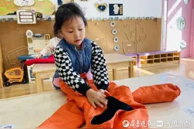 培养自理能力！点赞济南这个幼儿班级特色活动图片