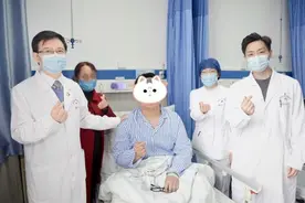 湖南男孩眼角长出“肉球”，武汉医生血管内“填湖”保住视力图片