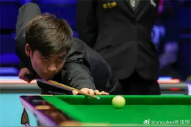 中国第五人！斯佳辉挺进斯诺克世锦赛八强图片