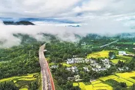 定了！瓦屋山快速通道27日通车 成都2小时可到瓦屋山图片