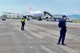 国航飞台湾班机闹“炸弹乌龙”，桃园机场一度关闭南跑道图片