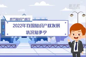 2022年我国知识产权发展状况知多少？图片