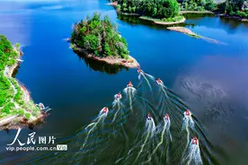 四川省巴中市举行防汛减灾演练图片