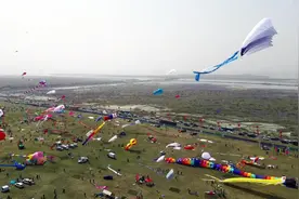 作为“世界风筝之都”，潍坊的风筝已经飞了两千多年图片