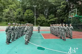 清城区源潭镇民兵开展入队训练，提高集结反应能力图片