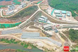 为鱼类开设“生命通道” 儋州天角潭水利工程生态鱼道即将完成图片