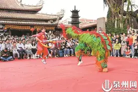 非物质文化遗产传承项目走进泉州各个景区进行展演图片