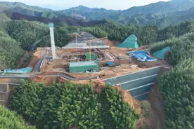 江西赣州：“五一”期间重大项目建设不停工图片