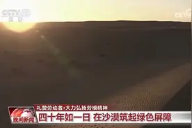 大力弘扬劳模精神｜四十年如一日 在沙漠筑起绿色屏障图片