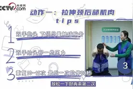 转头时颈椎咔咔响怎么办？三个动作全方位缓解肩颈酸痛图片