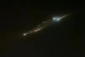 黑龙江上空“七现”不明飞行物，到底是什么？图片