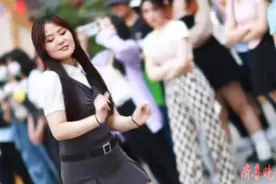 果然视频｜燃动舞魂，尽情绽放！KPOP随机舞蹈燃爆济南悦立方图片