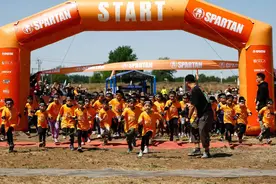 2023斯巴达勇士儿童赛北京站举行图片