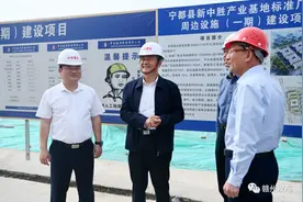 李克坚在宁都调研督导“三不停”等工作图片