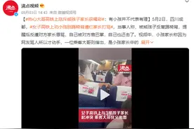 热心大哥高铁怒斥熊孩子家长获喝彩：有小孩并不代表有理图片